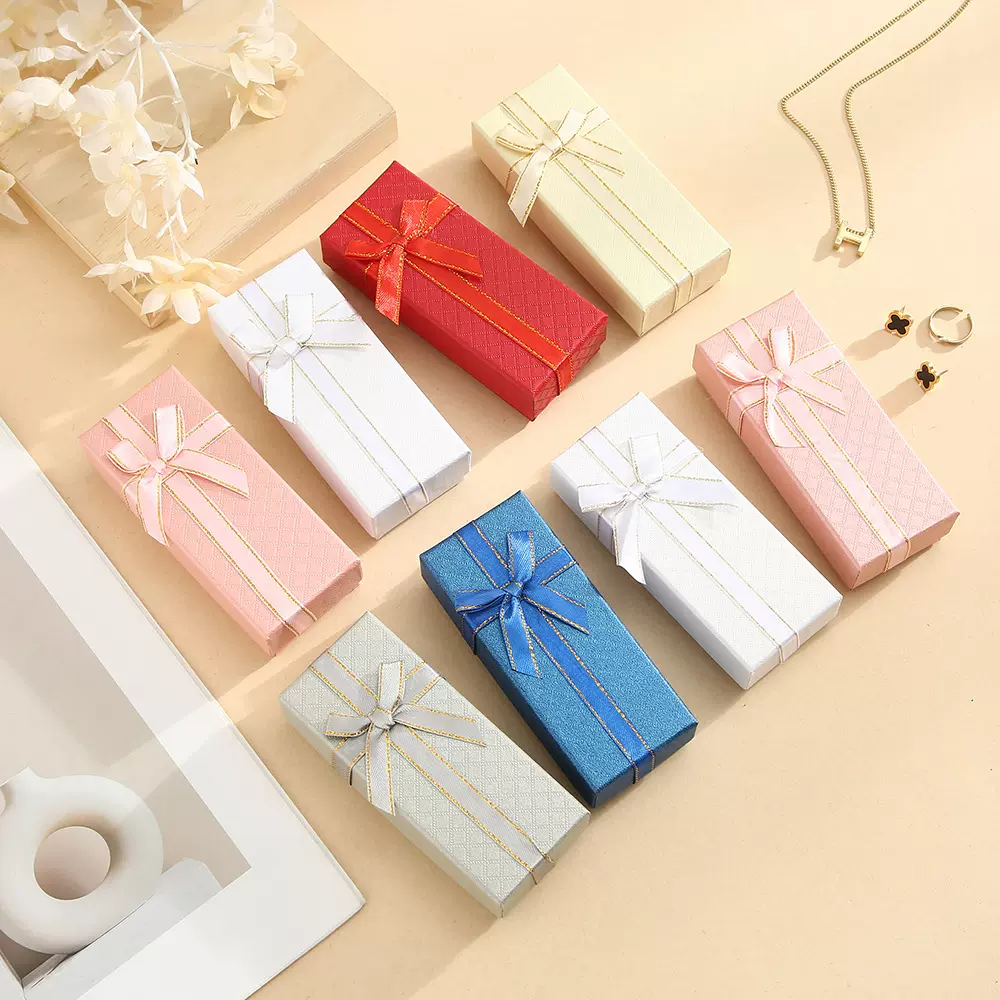 天地盖珠宝金银首饰纸盒包装收纳盒手镯手链戒指挂件吊坠耳钉环盒