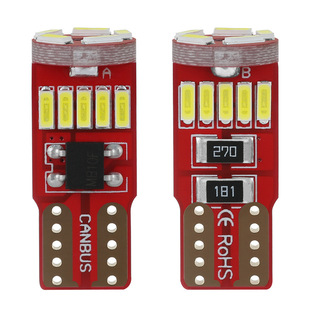 Decoding Width Indicator Light T10 4014 15Smd High Brightness Reading Light Car Induction Car Light Car Accessories Car Light