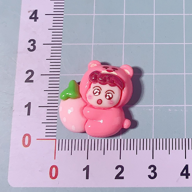 Nuevos dibujos animados pequeños nuevos accesorios de resina diy crema pegamento para el cabello clips para el cabello teléfono móvil agujero zapatos accesorios pegatinas de refrigerador