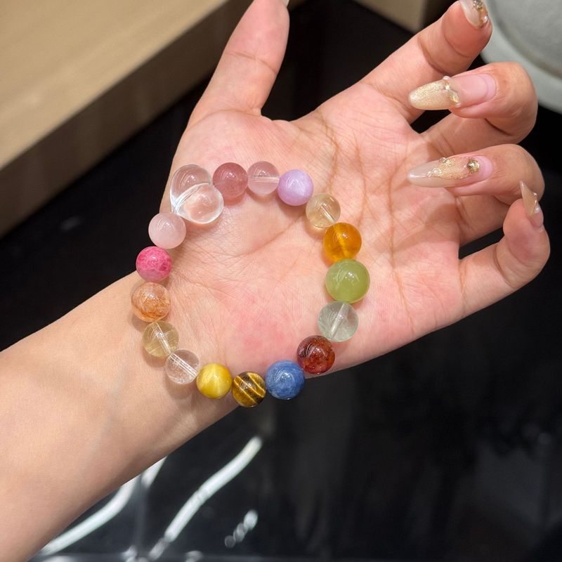 【孤品合集】天然水晶手链白水晶紫水晶黄水晶多宝各种设计款女|undefined