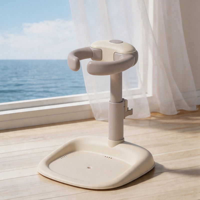 Baño de pie para bebés, soporte de baño plegable para bebés y bebés, soporte antideslizante para bebés y niños, artefacto de baño de pie.