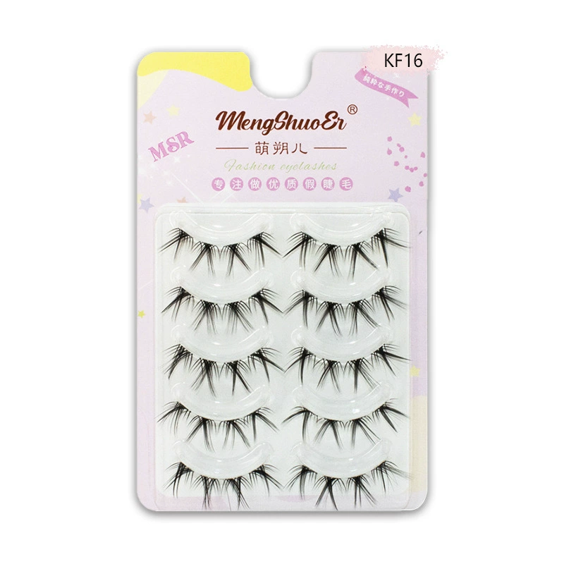 Little evil dense desire to fake eyelashes, прозрачные стержни, вся природная имитация женской группы новичок к cos Барби
