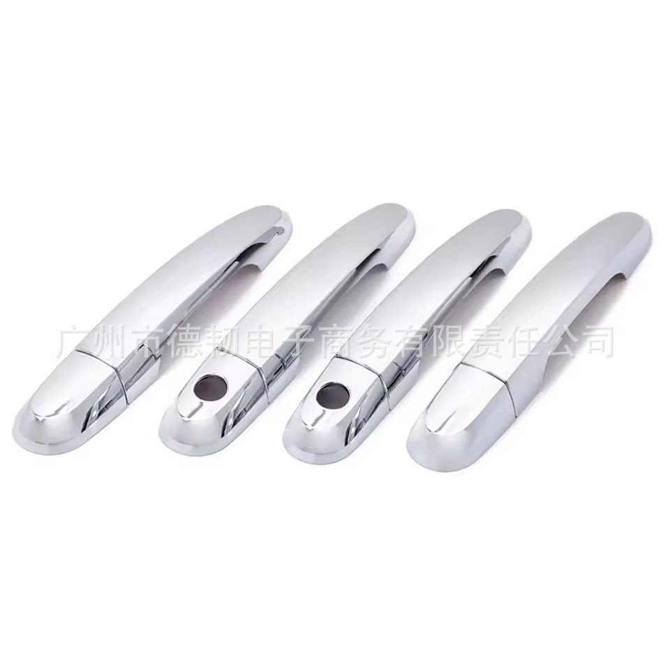 Suitable for 10-15 Models of Kia Sorento Chrome Handle Stickers Sorento Car Door Handle Cover Decoration