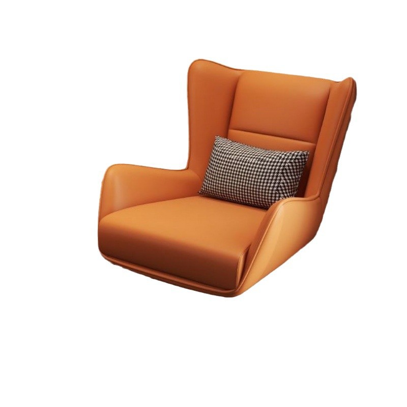 Silla única nórdica moderna simple sala de estar se puede acostar balcón diseñador sofá casero sofá individual lujo ligero perezoso