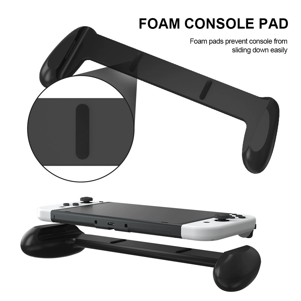 Switch OLED console grip SwitchOLED game controller handle with game card storage design