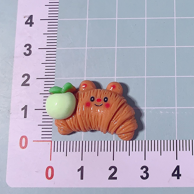 Nuevos alimentos para jugar con galletas diy accesorios de resina crema pegamento para el cabello caja de teléfono celular taza de agua botones de zapatos parches de galletas de frutas