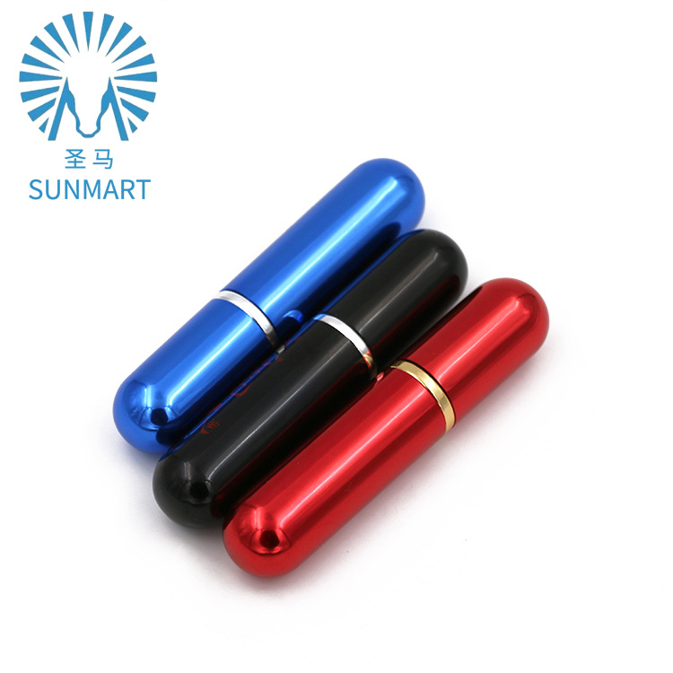 厂家5ml香水分装瓶 便携式香水喷雾瓶 两头圆组合式香水喷雾瓶