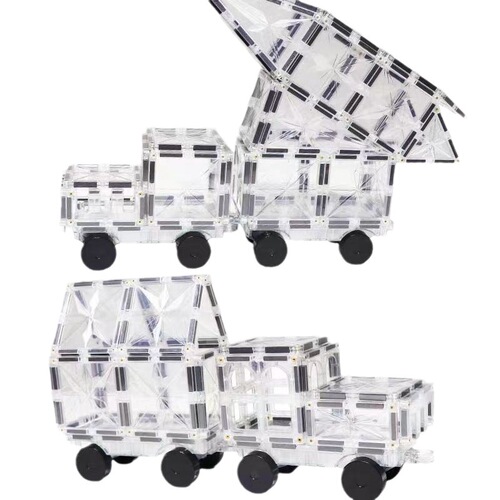 7.5 cm Color Window Magnetic Plate Car Bulk Pack Available in Custom Colors Children's Magnetic Intelligence Toy