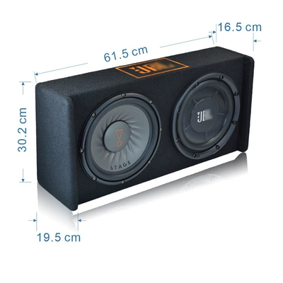 Car speaker/subwoofer with Heavy Bass, Space-Saving