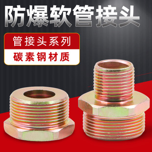 Explosion-Proof Pipe Joint Explosion-Proof Hose Joint M20*1.5 Variable Diameter Joint Explosion-Proof Hose Flexible Connection Pipe Joint