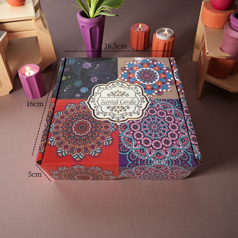 Caja de lata de vela perfumada de flores secas para un hogar seguro, dormitorio, cumpleaños, fragancia romántica, aceite esencial, atmósfera duradera, desodorización interior