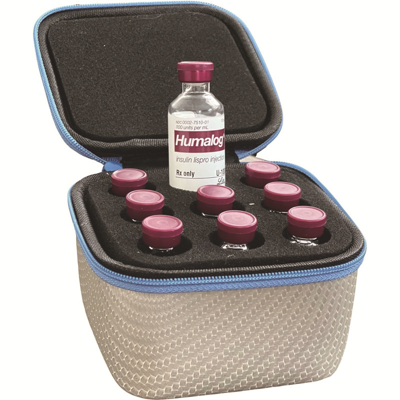 厂家批发适用于10 毫升9格 胰岛素储存盒胰岛素药瓶收纳包