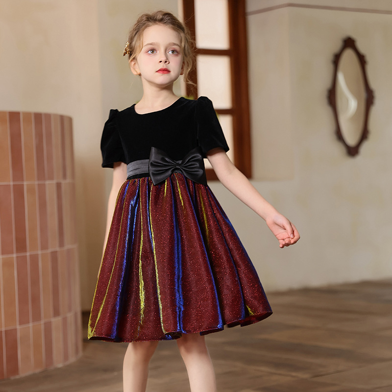 Uniformes de actuación del coro de niños de jardín de infantes para estudiantes de primaria y secundaria, recitación de poesía, discursos, trajes de actuación de danza para niñas