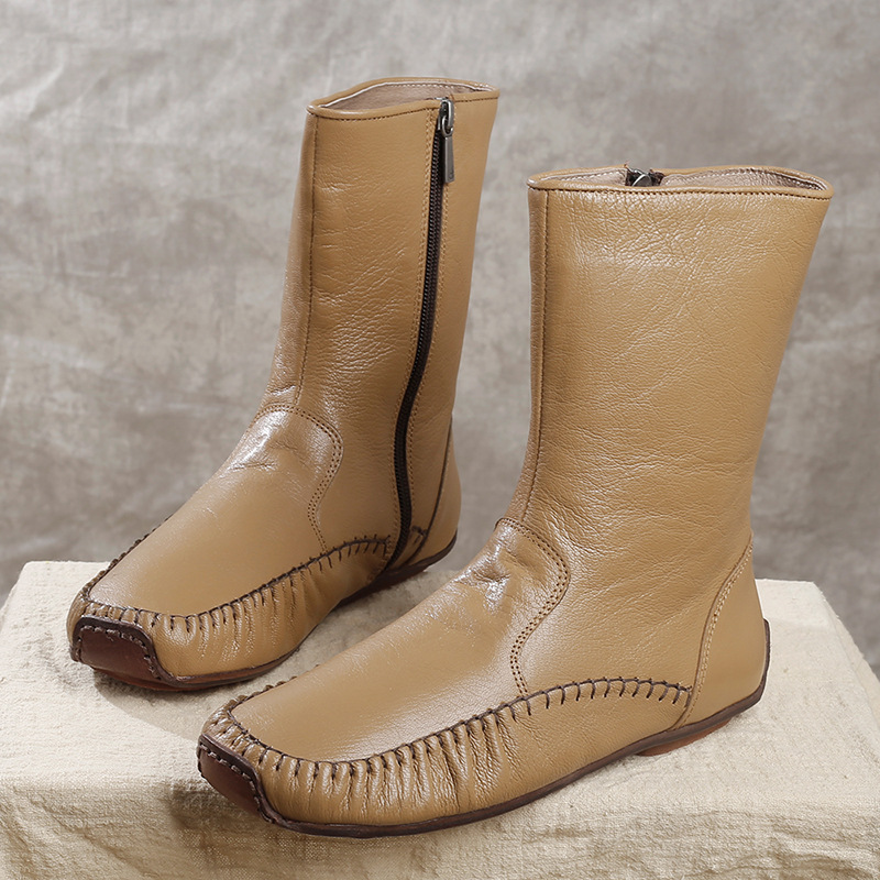 살구색 - 기모 안감