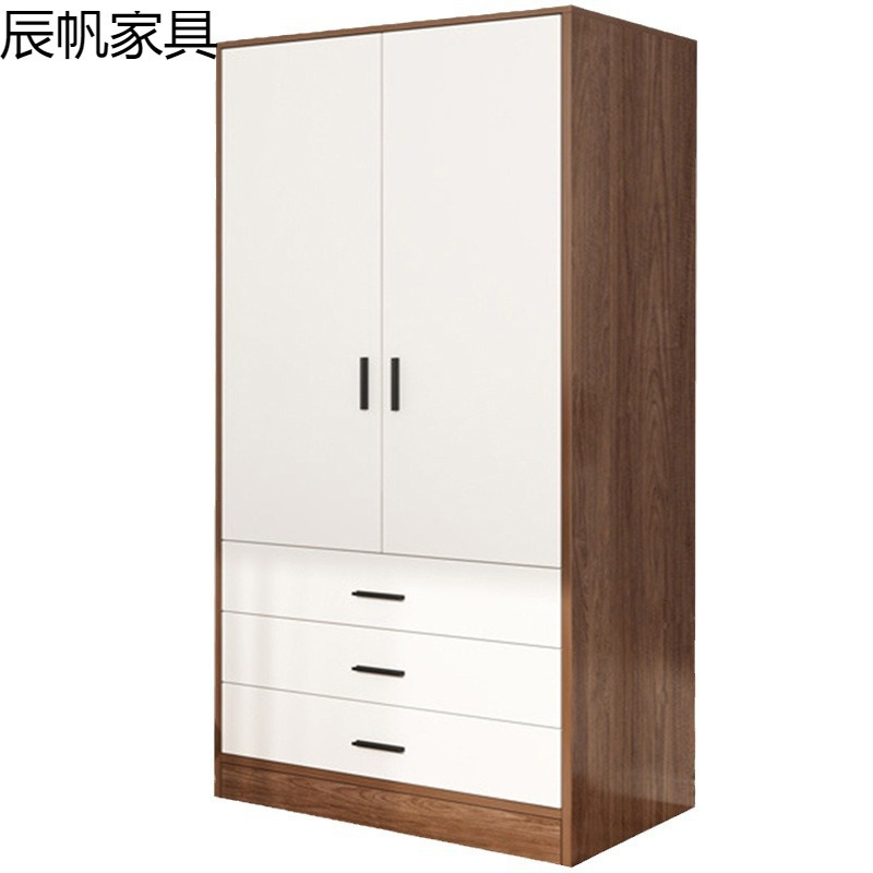 衣柜家用卧室小户型简易衣柜收纳柜子房间木质出租房经济型挂衣橱|undefined