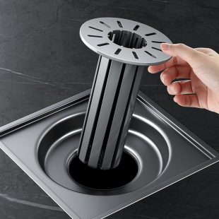 Floor drain deodorant toilet sewer plug floor drain filter insect-proof anti-odor plastic inner core deodorant artifact