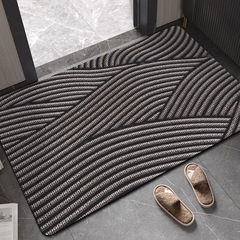 Modern Minimalist Entry Mat, Absorbent and Anti-Slip Entrance Rugs, Customizable Door Mats for Entranceway, Hallway Mat, Living Room Mat