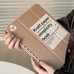 Korean style notebook suitable for Apple iPad protective cover 2022 tablet case with pen slot 11 inches magnetic acrylic