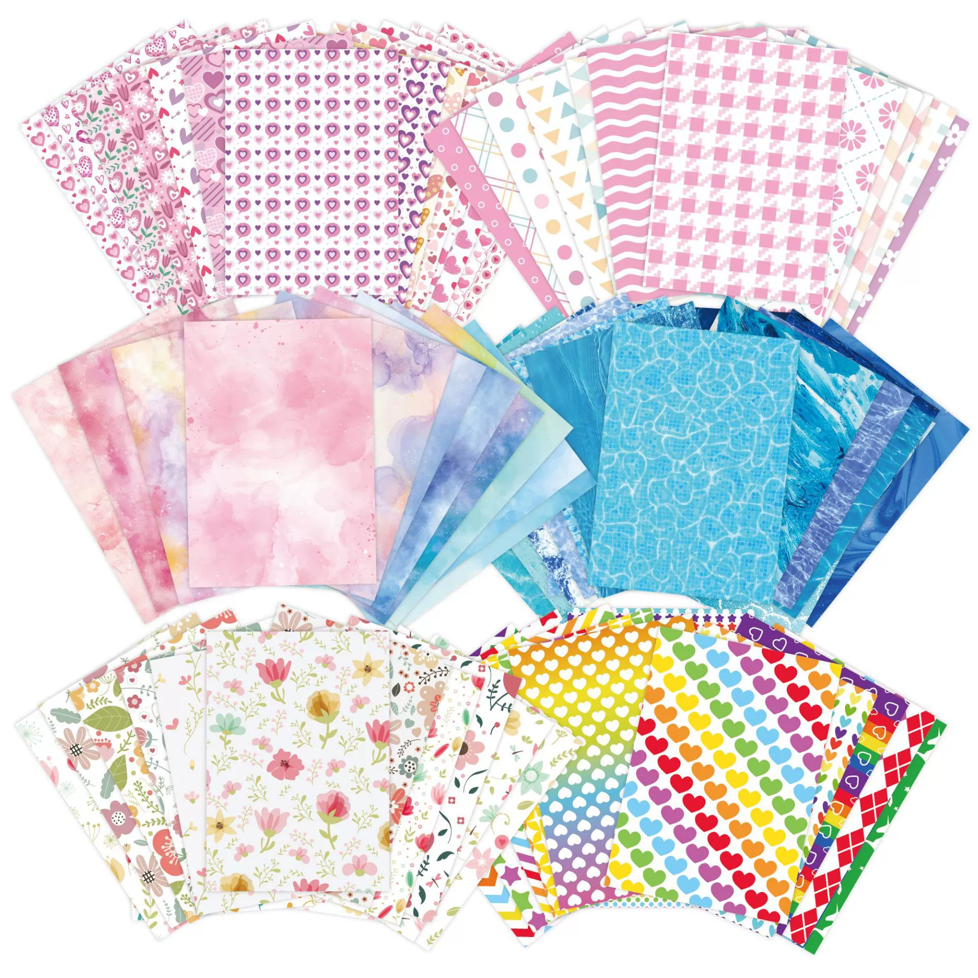 Трансграничная Базовая бумага простой свежий INS стиль фоновая бумага Американский розовый DIY записки материал журнала бумага