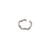 Love Lightning irregular retro, simple cold wind ring, niche personality ring Hong Kong style new product tide jewelry