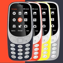 适用诺基亚nokia跨境3310 2.4gsm非智能直板按键老人功能手机双卡