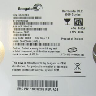 EMC CX4-120Ӳ�P SATA2 1T 7.2K 005048829 005048797 005049238