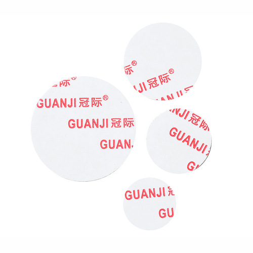 Transparent acrylic double-sided tape round wedding car ornaments clip photo frame pendant storage box high-viscosity dot glue