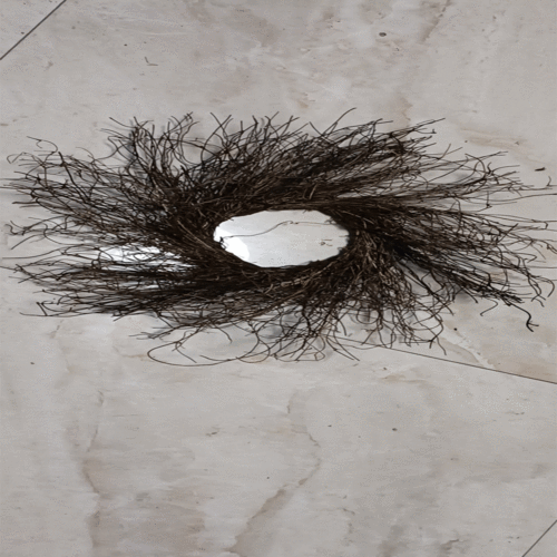 Rattan ring Christmas decoration Smilax rattan garland rattan ring DIY handmade pendant rattan weaving craft raw materials