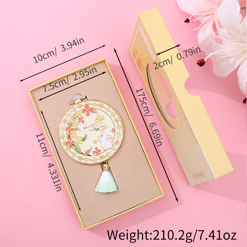 JZ-000029 Twelve Flower Orders-Gui Renjia-Folding Mirror