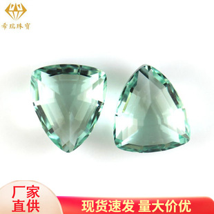 ˮ������ʯ  ���Gɫ�������ʯ7*7mm  diy��Ʒ ���쌚ʯ�ӹ�