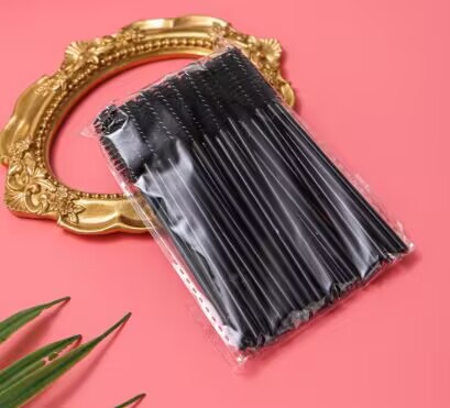 Cepillo de pestañas sólido transfronterizo desechable injerto de pestañas herramientas de pestañas espiral rollo de pestañas fábrica de maquillaje mayorista