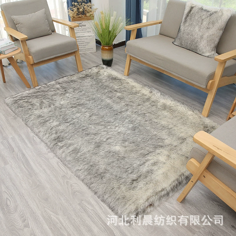 Производитель оптовый прямоугольный ковер имитация шерсти одеяло для спальни китайский прямоугольный ковер