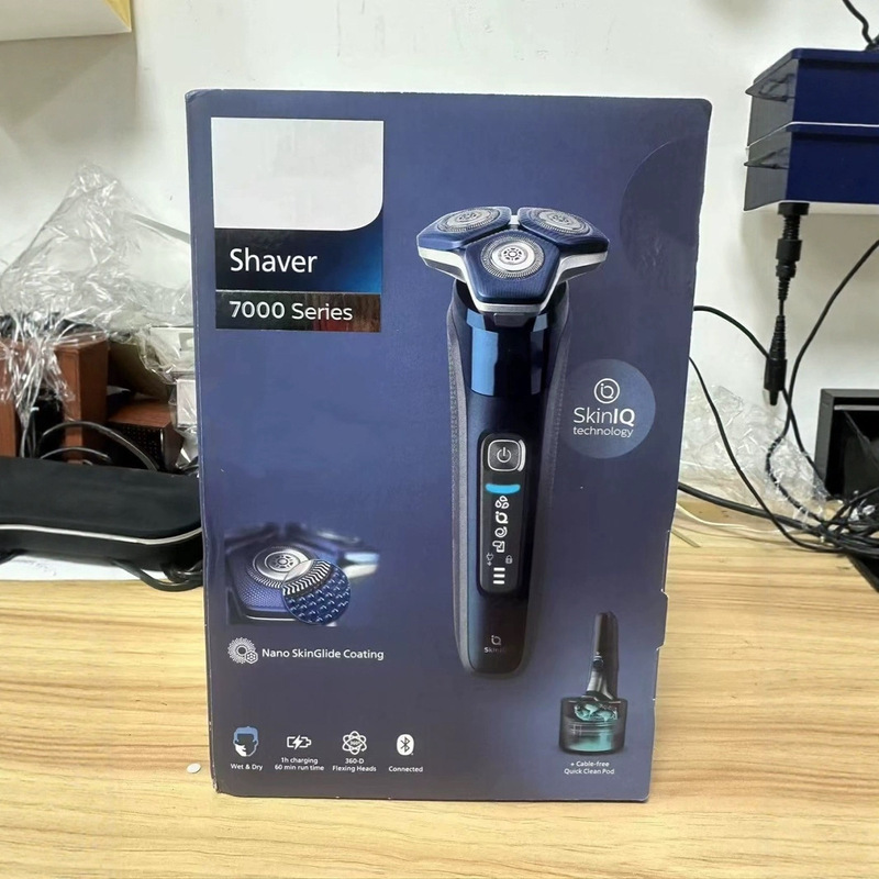 Cross-Border New Model Suitable for Feijia 7000S Electric Shaver Honeycomb 7 Series Portable 3-Head Shaver High