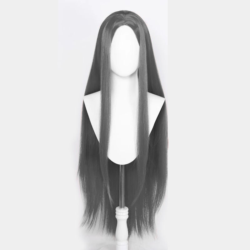 万能コスプレウィッグ、ミドルパートロングストレートヘア100cm、単色ヘアカバー、女装専用スタイリング、リアルウィッグセット卸売|undefined
