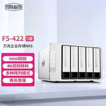 铁威马（TERRA MASTER） F5-422 五盘位 企业级万兆网络NAS 网络