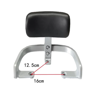 Backrest Suitable for Yadea F6 Digər kuzov və aksesuarlar - rear-wing-bracket-white-backrest-set