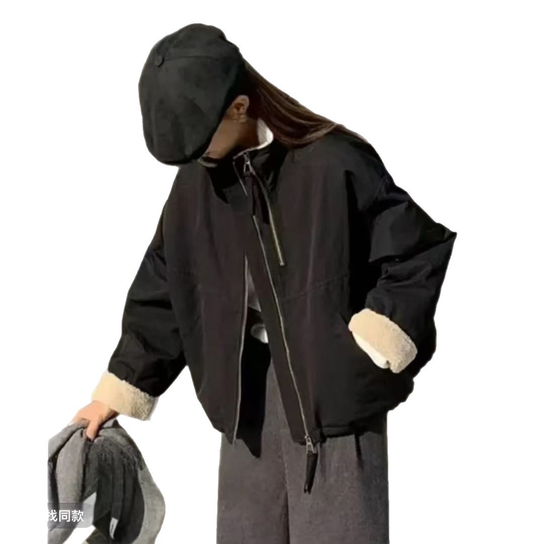 2025 nuevo estilo coreano pie corto para superar el hombre pequeño 2025 invierno coreano casual ropa de algodón suelta corta image 6