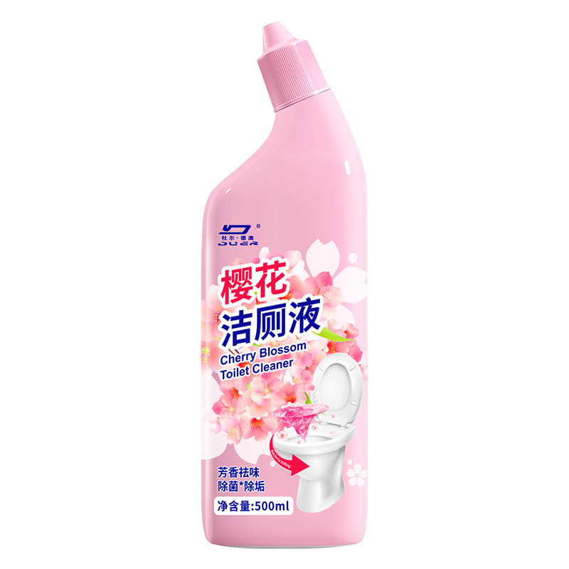 500ml floral toilet cleaning liquid