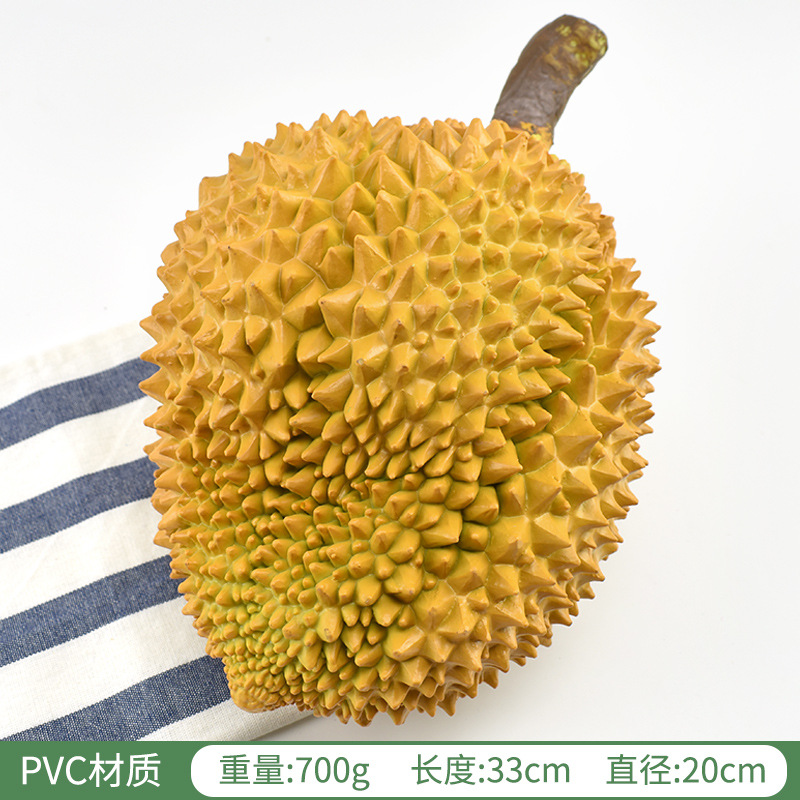 Bright yellow plastic medium durian