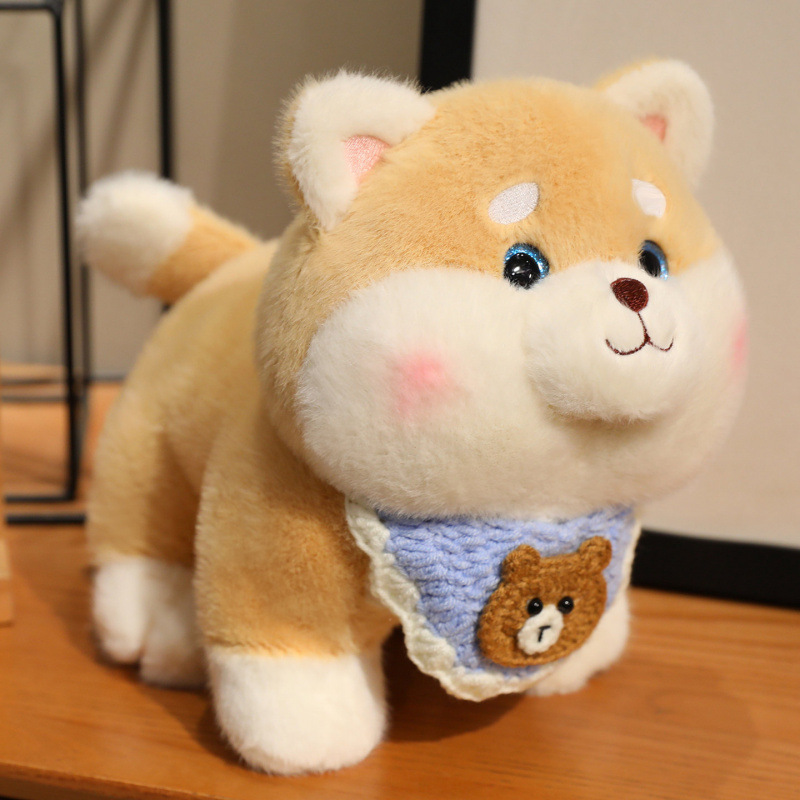 Bonita muñeca de bambú, pastel de cumpleaños, sombrero de bambú, muñeca de peluche, juguetes de peluche para niños, regalo de cumpleaños tranquilizador
