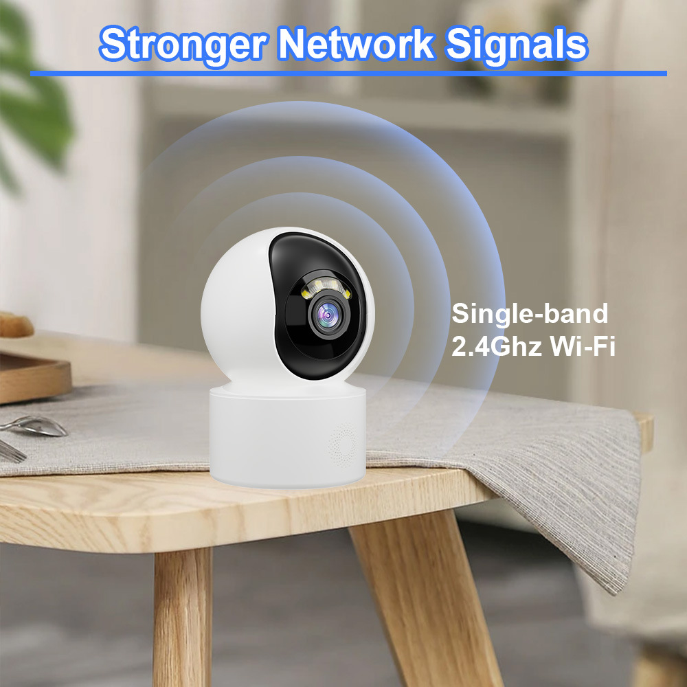Indoor Home Überwachungskamera Wireless WiFi HD Vollfarb-Nachtsicht Handy Remote Monitor *_voghion.com