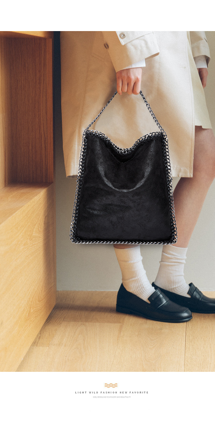 Single Shoulder Strap Strap Type Unisex Small Velvet Solid Color Elegant Streetwear Chain Square Magnetic Buckle Straw Bag