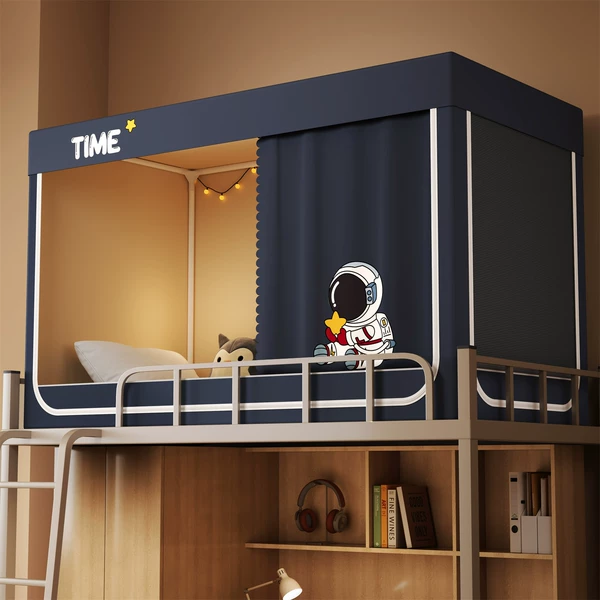 Astronaut-Dark Gray [No Blackout Curtain] Comes with Fan Rod