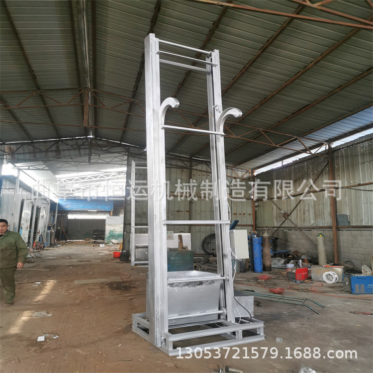 粮食玉米垂直单斗提升机  粉末小型翻斗提料机