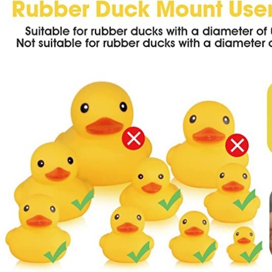 Jeep Dash plástico pato enchufe soporte pantalla soporte (sin pato de goma)