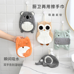 手ぬぐいかわいい子供アニメは、吸水キッチントイレのサンゴのベルベットの手ぬぐい卸売りの新製品をかけることができる
