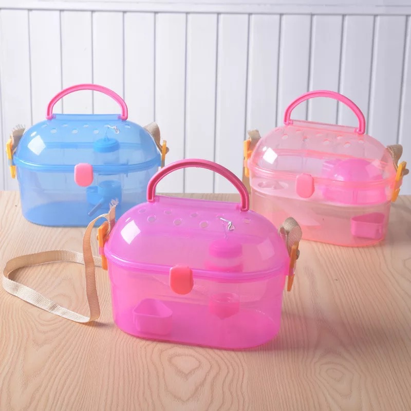 [Hamster Take Out Box] Pet Take Out Box para viajar conveniente para llevar en verano image 4