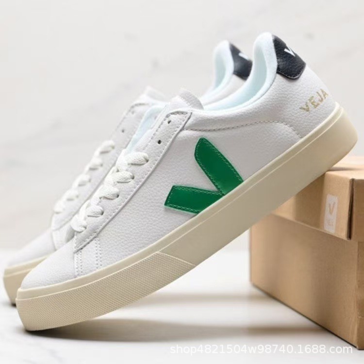 フランス Veja ホワイトシューズ V 字型男性と女性のカップルシューズ通気性のあるカジュアルスニーカー多用途の白い靴|undefined