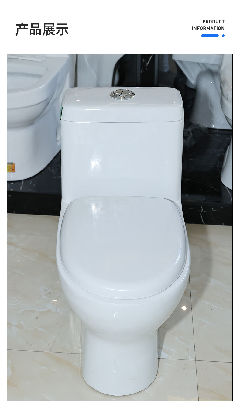Rear toilet wall drainage toilet project toilet seat undefined