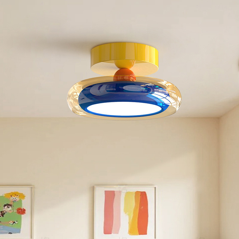 Memphis Aisle Light Dopamine Colorful Children's Room Entrance Light Bedroom Study Corridor Balcony Ceiling Light Memphis Aisle Light Dopamine Colorful Children's Room Entrance Light Bedroom Study Corridor Balcony Ceiling Light